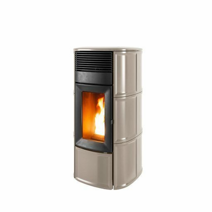 Stufa aria canalizzata MCZ mod. Suite Comfort Air Up 14KW - COLORE WARM GREY