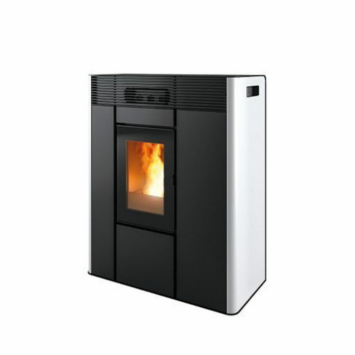 STUFA A PELLET MCZ - THEA HYDRO 23 / 19 KW S1 BIANCA